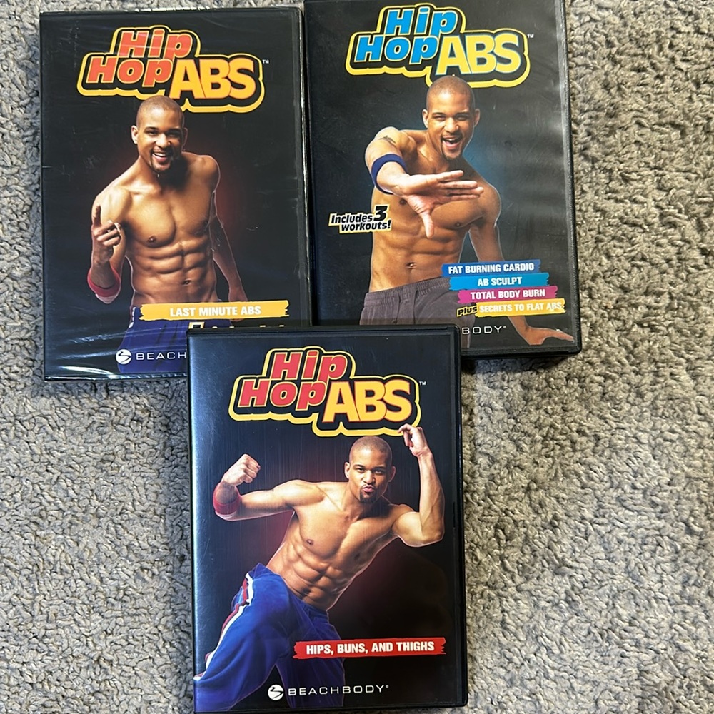 BEACHBODY HIP HOP ABS DVDS